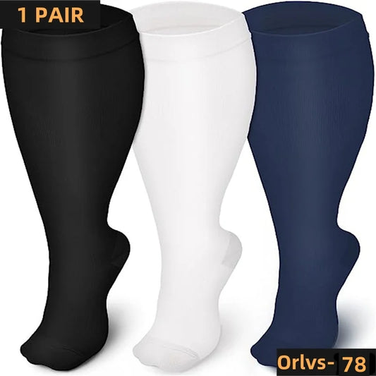 2XL-7XL Plus Size Compression Socks