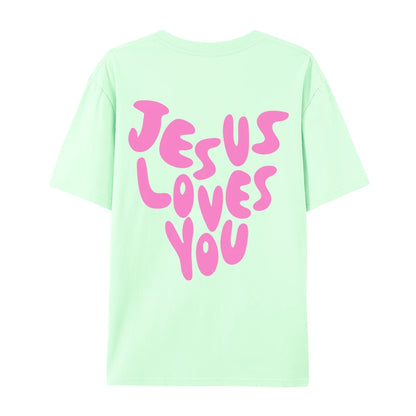 Jesus Loves Me  Cotton T-Shirts