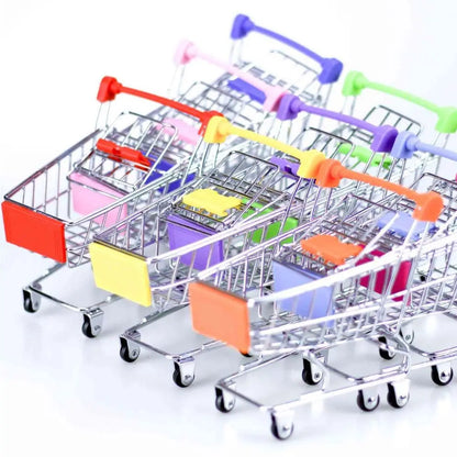 Play Toy Shopping Cart Dollhouse