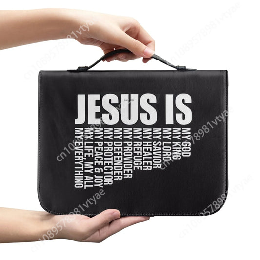 Custom Your Image Print Leather Bible Bag