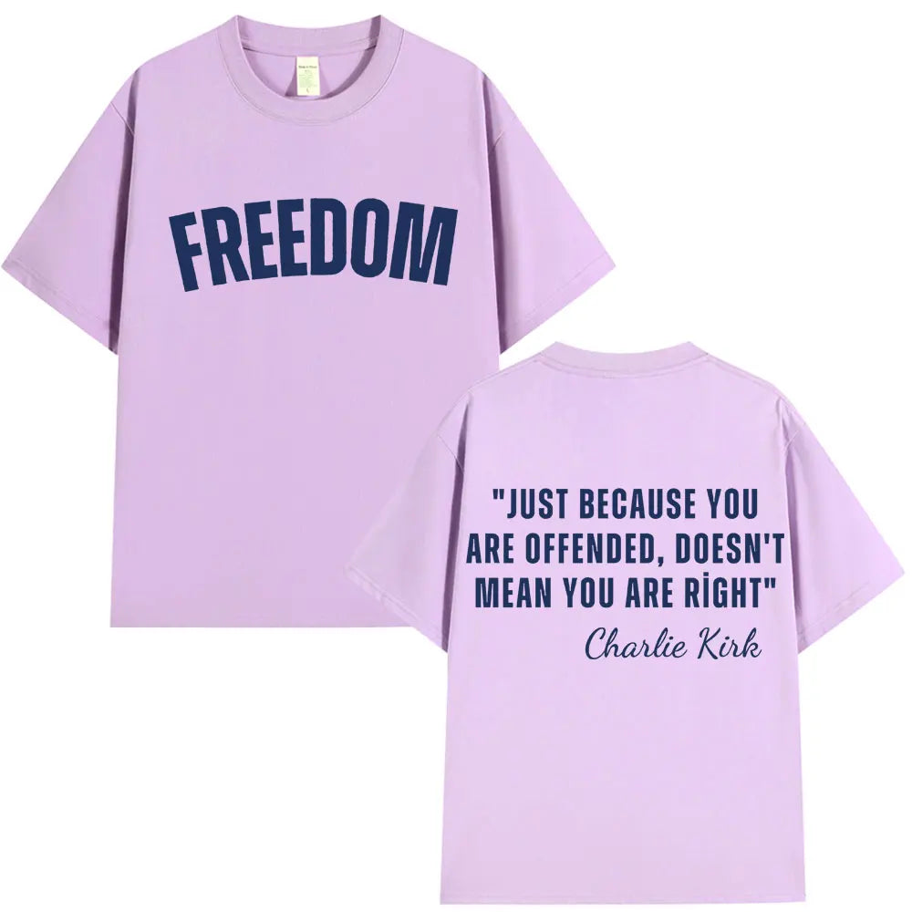 Justice for Charlie Kirk Freedom