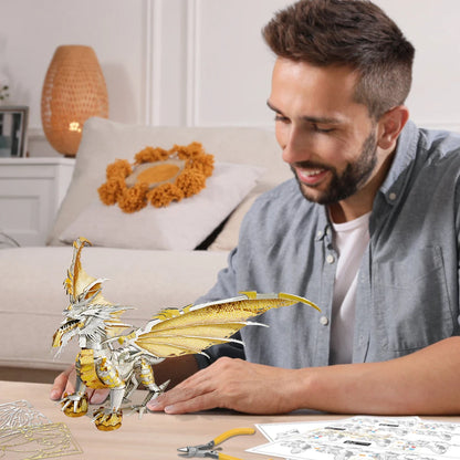 Piececool 3D Metal Puzzles  dragon