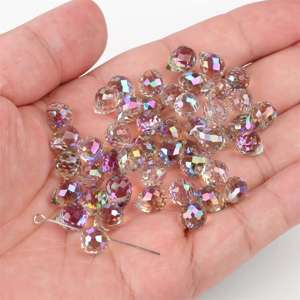 Water Drop  Crystal Glass Beads Czech