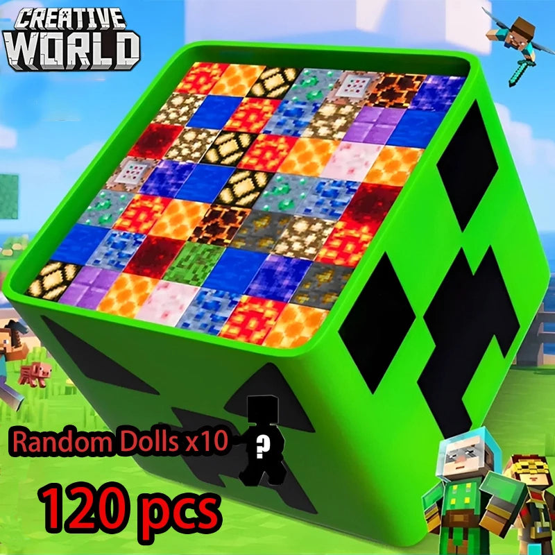 Magnetic Building Blocks Mine World Cube