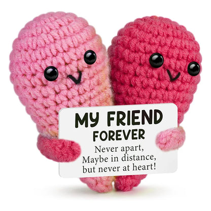 Cute Crochet Emotional Support Heart Hug