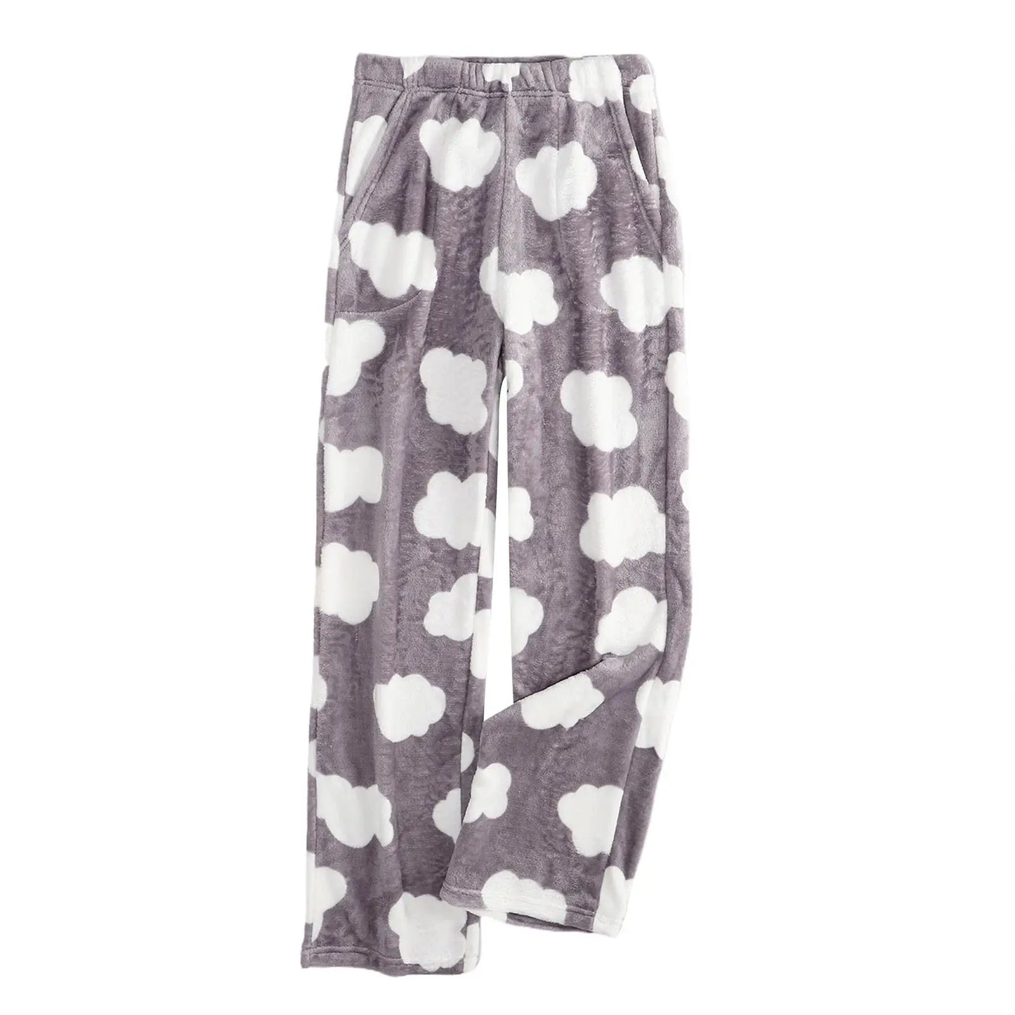 Pajama Pants Plush Sleep Pants Soft