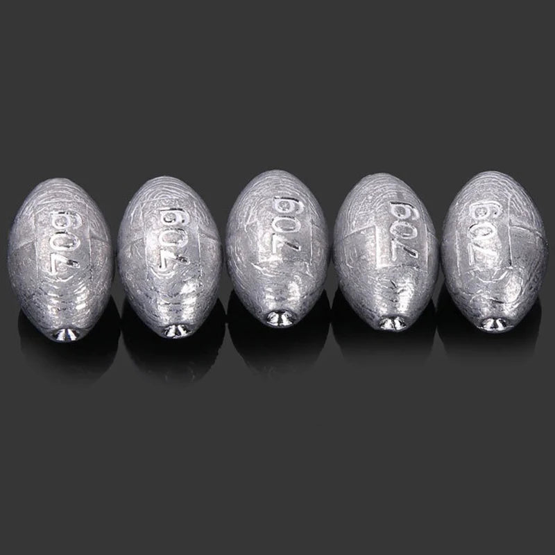 5pcs 2g-30g Fishing Weight Sinker