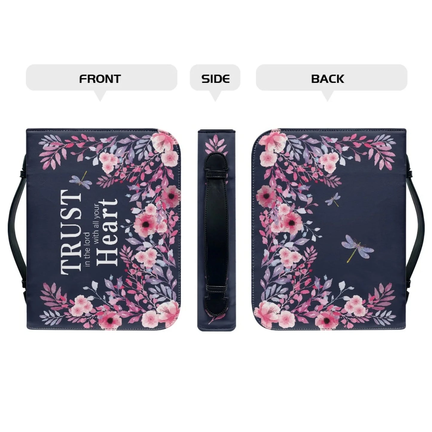 Custom Your Image Print Leather Bible Bag