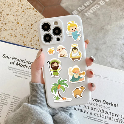 8 Sheets Cartoon Scence Of Jesus