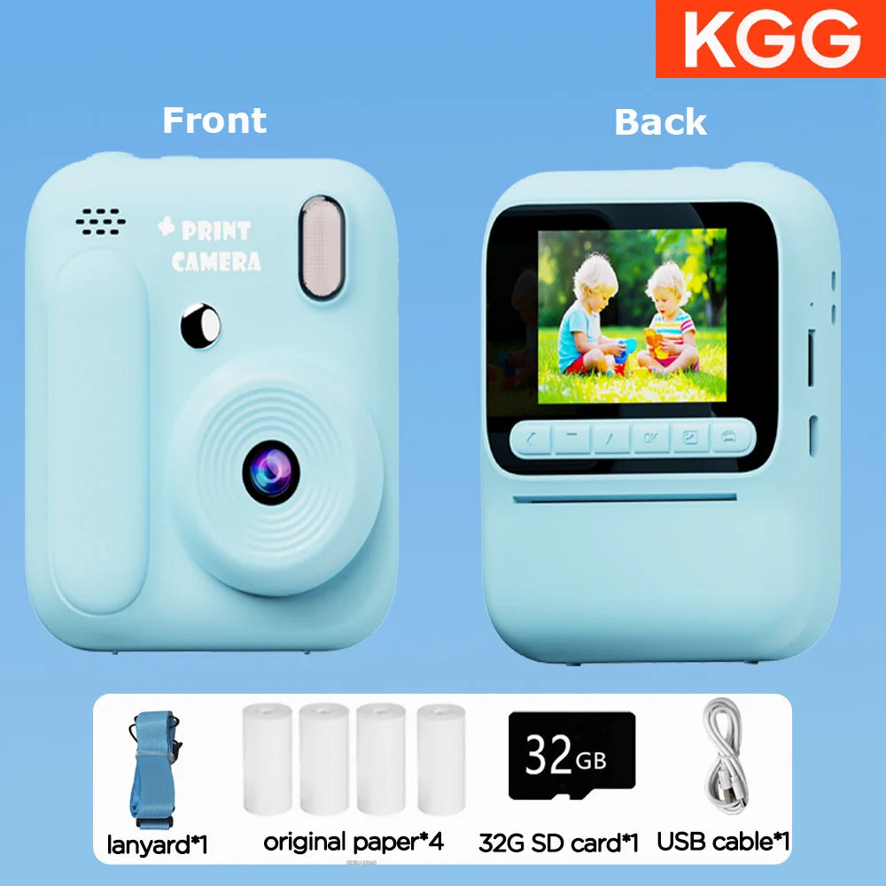 Camera  Kids Instant Camera 32GB
