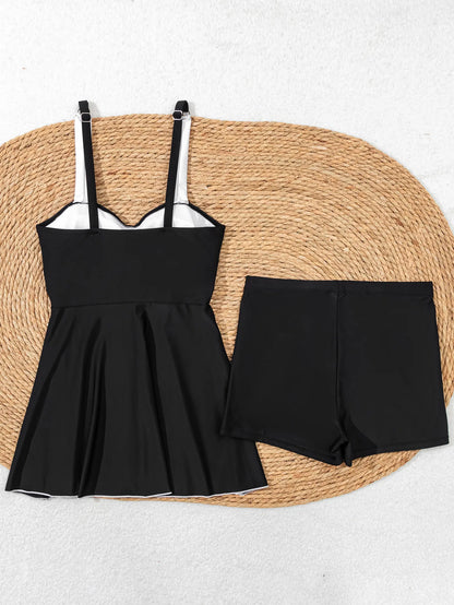 Bikini Two-Piece Swimsuit Women's Large Size