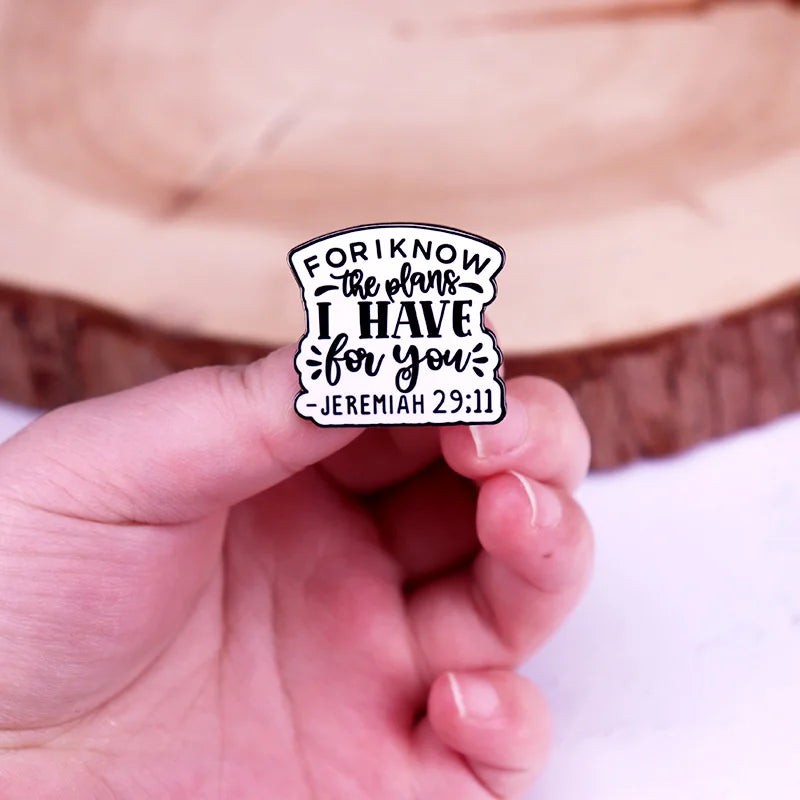 Jeremiah 29:11 For I Know the Plans I Have for You pin
