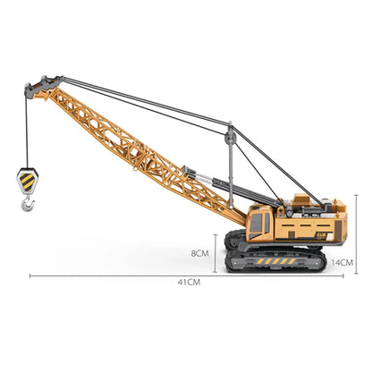Alloy Tractor Kids Excavator Bulldozer Miniature crane