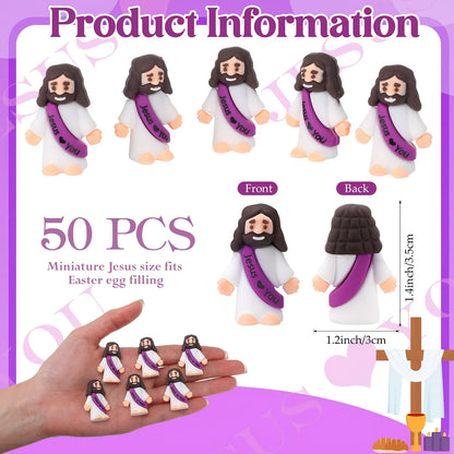 Jesus Loves You PVC Figurines