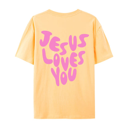 Jesus Loves Me  Cotton T-Shirts