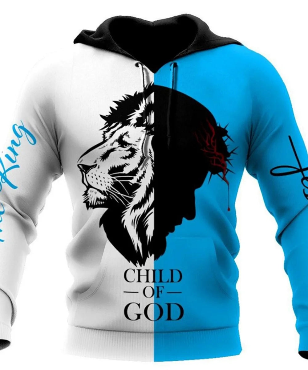 3D Printed Lion of Judah Hoodie