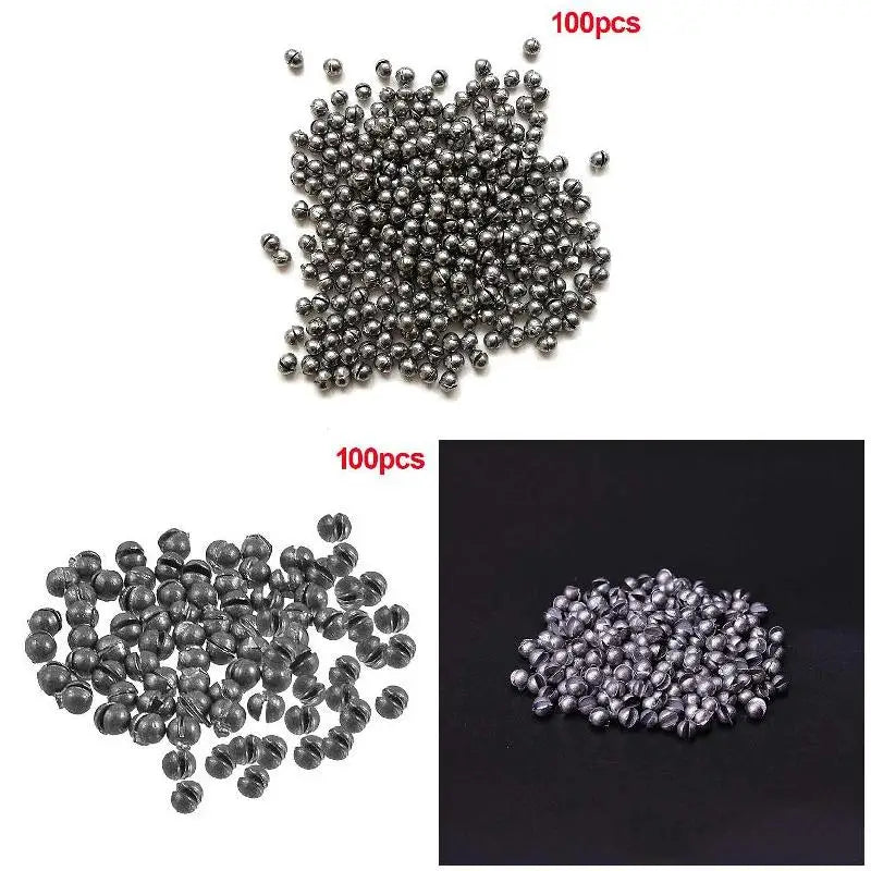 100pcs 0.5g Round Split sinkers