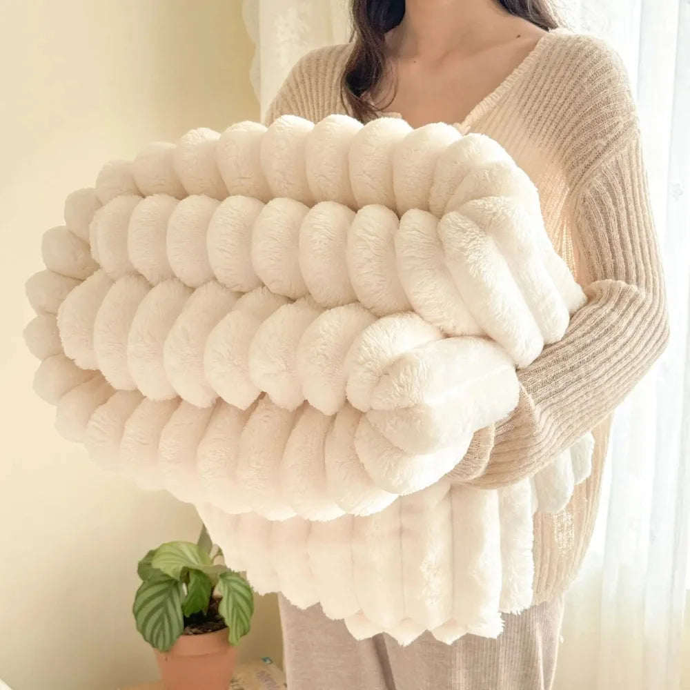 Flannel thick blanlet