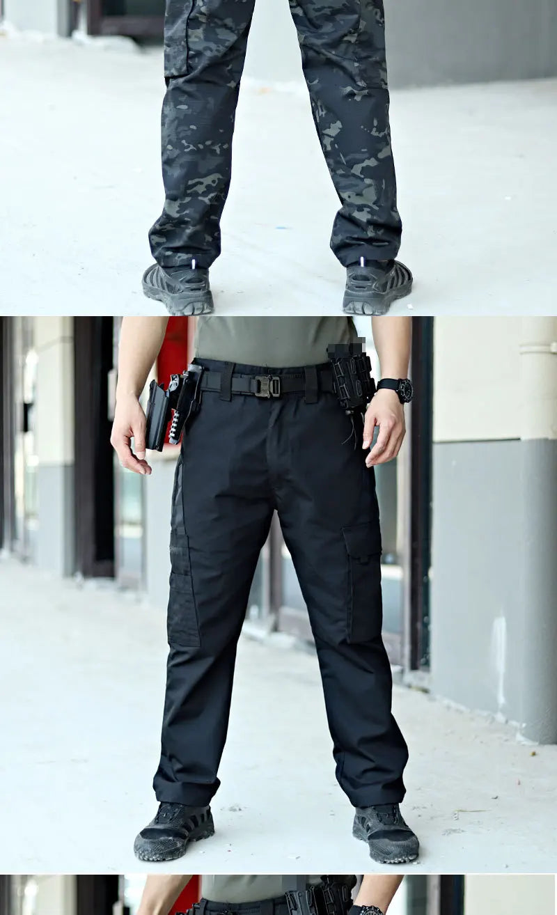 New Tactical Work Pants Men Outdoor Cargo Trousers Multi-pocket