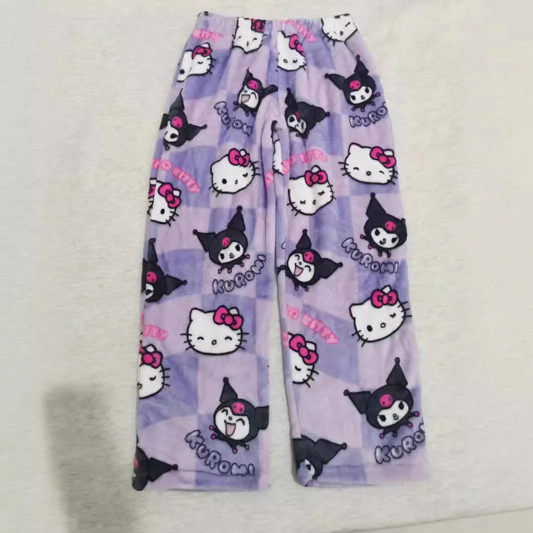 Hello Kitty fleecy pajamas