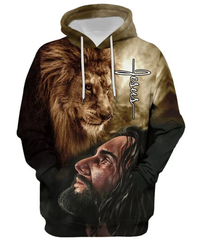3D Printed Lion of Judah Hoodie