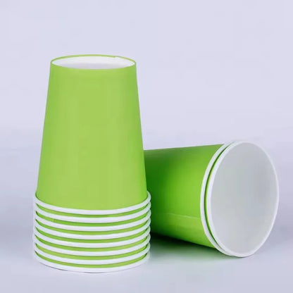 10/20/40PCS Multi-color Disposable Paper Cups