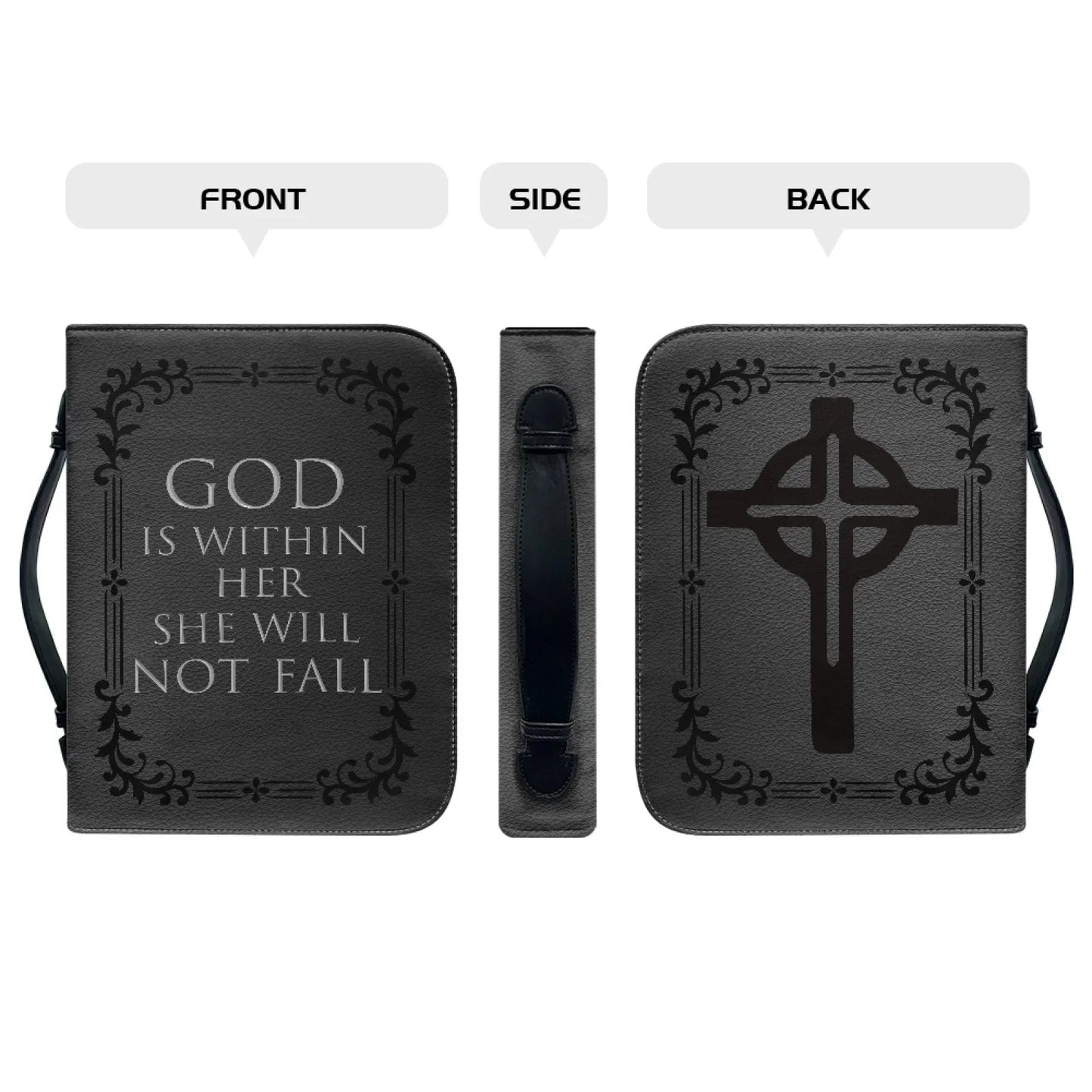 Custom Your Image Print Leather Bible Bag