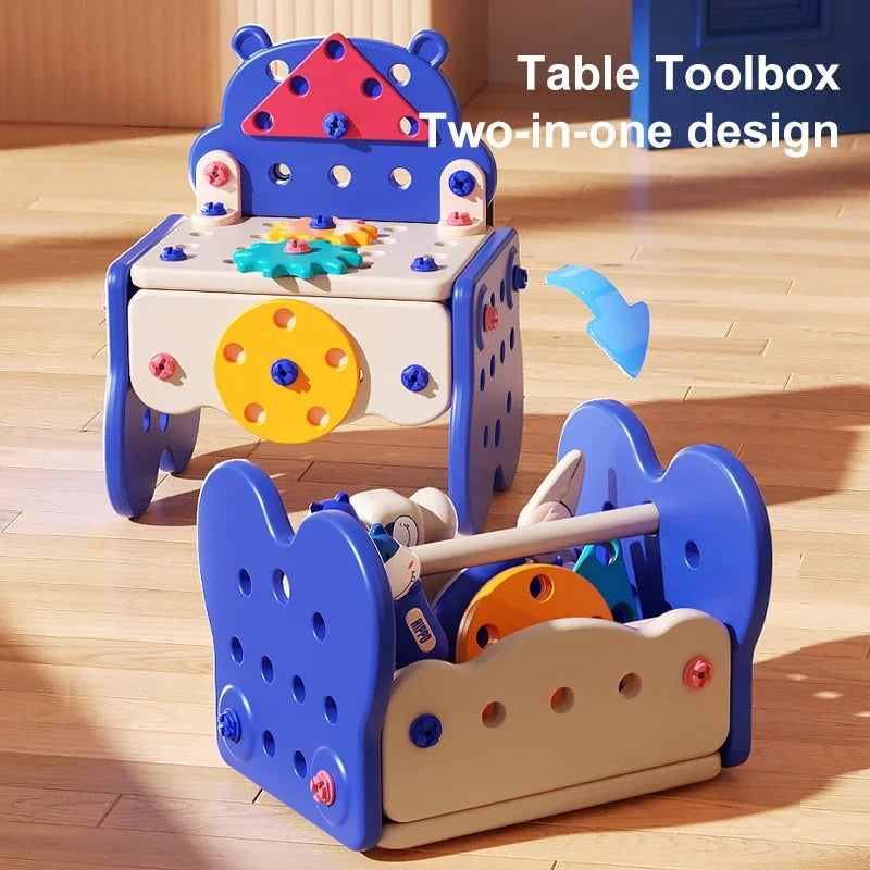 Children's Tool Set with Electric Toy Drill