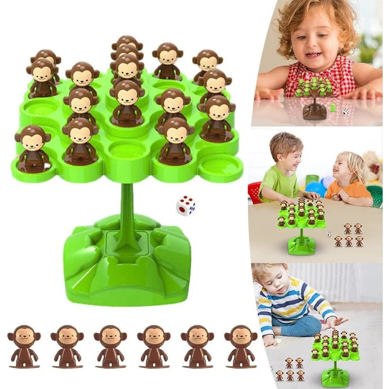 Monkey Balance Tree STEM Toy