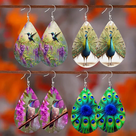 SOMESOOR Trendy Peacock Feather