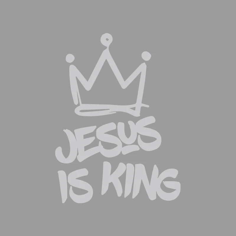 Jesus is King and wears a crown