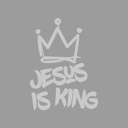 Jesus is King and wears a crown