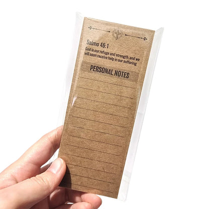 50 Pcs Bible Verse Bookmarks With Emergency Numbers – Christian Gift For Church Welcome