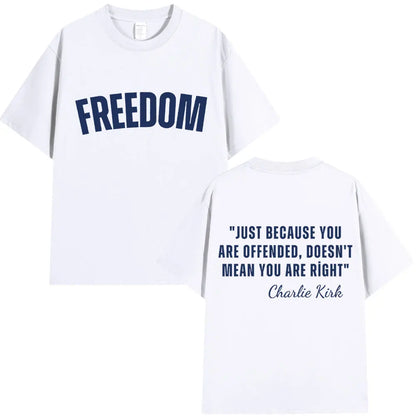 Justice for Charlie Kirk Freedom