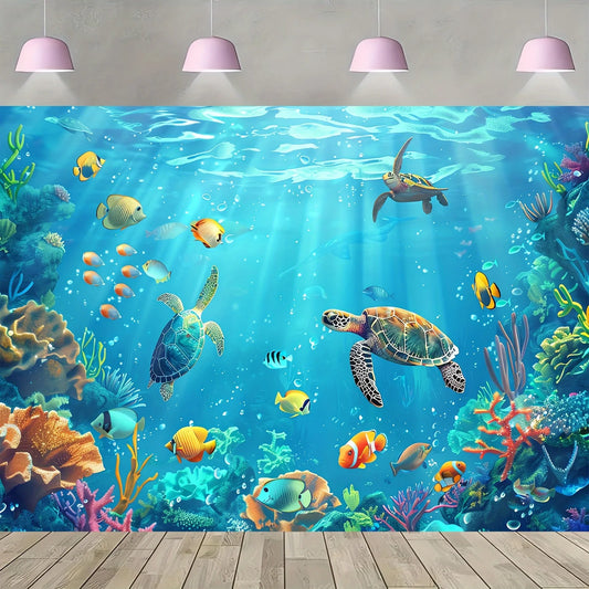 Underwater Party Background