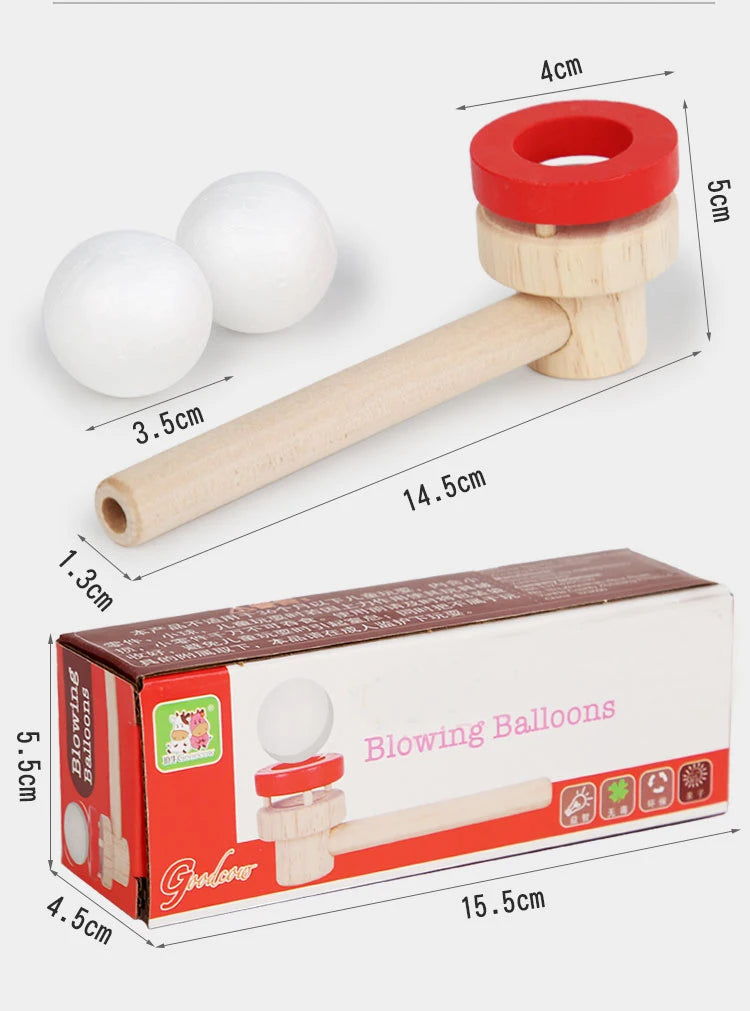 Wooden Balance Blowing Toys