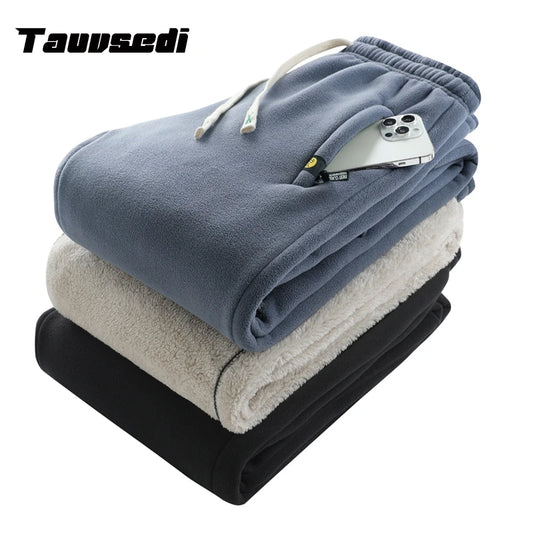 8XL Men Winter Warm Pants