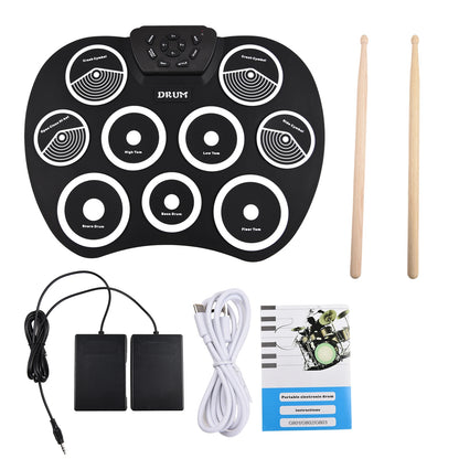Electronic Drum Set Hand Roll