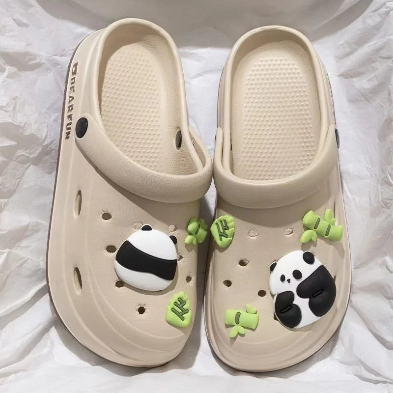 Women's rubber shoes like crocs
