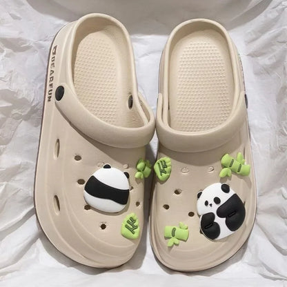 Women's rubber shoes like crocs