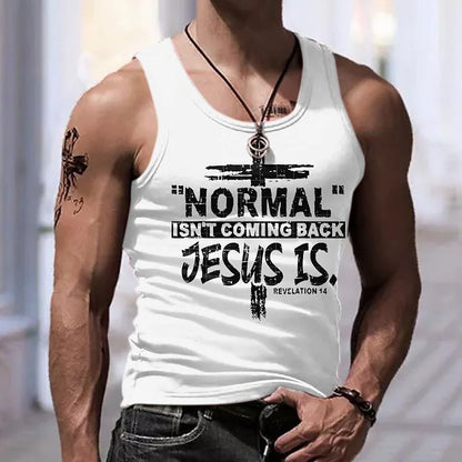 Jesus Faith Theme Sleeveless Shirt
