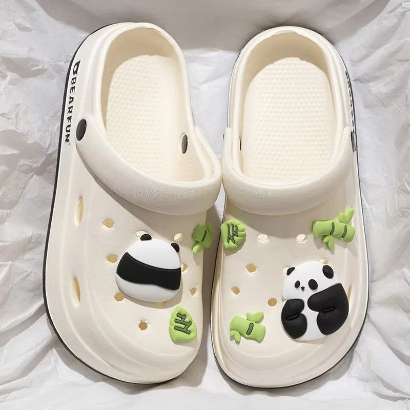 Women's rubber shoes like crocs