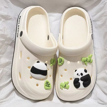 Women's rubber shoes like crocs