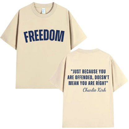 Justice for Charlie Kirk Freedom