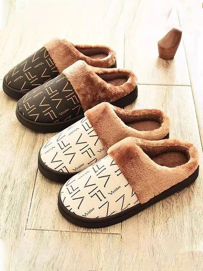 New cotton slippers for men and women