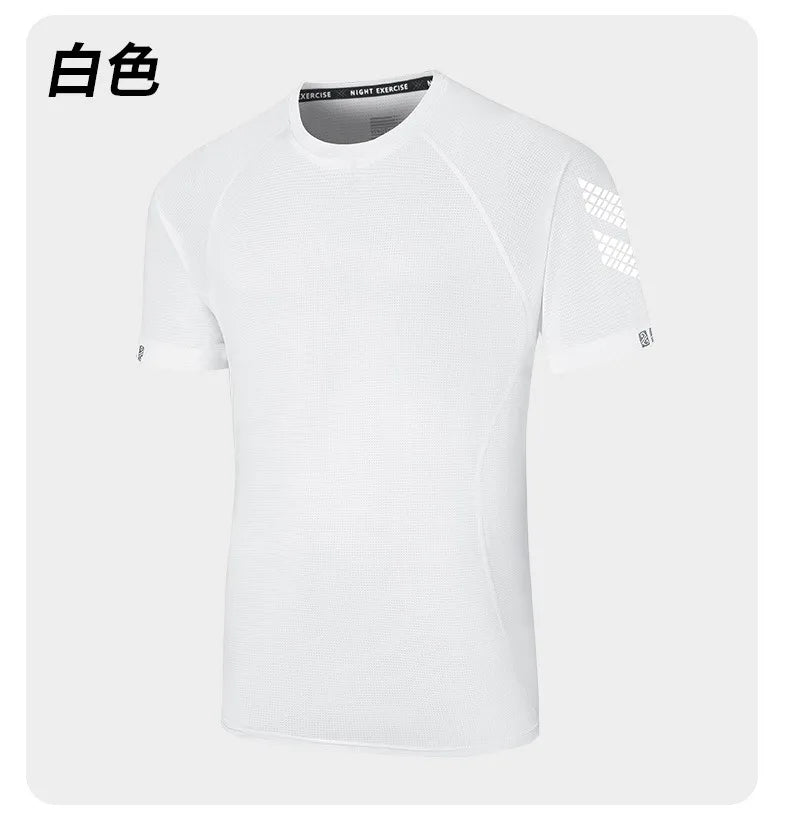 9XL Round Neck Breathable T-shirt