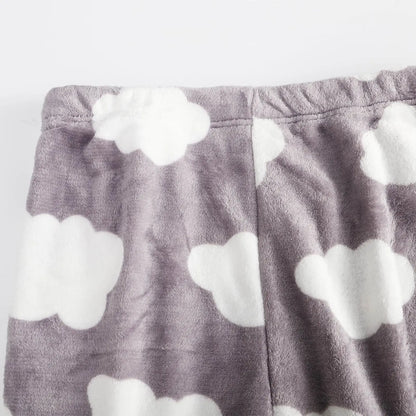 Pajama Pants Plush Sleep Pants Soft