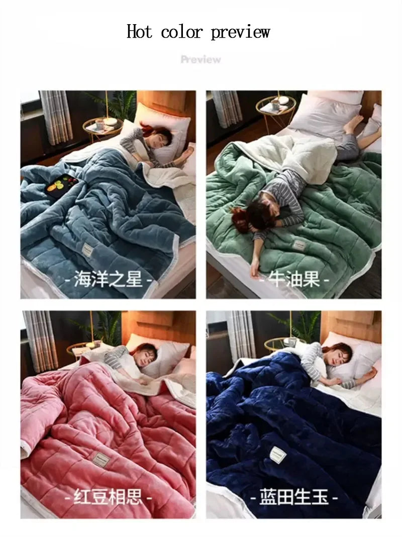 Coral Fleece Autumn Winter Warm blankets