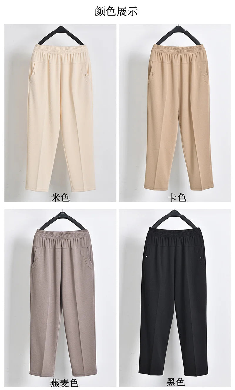 5XL 6XL 7XL 8XL Women Summer Pants