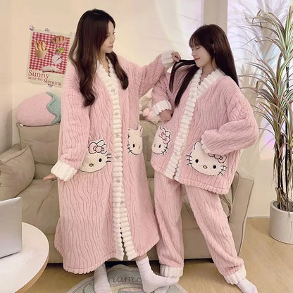 Hello Kitty Pajamas Pajamas Girls Long-
